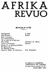 Numero 01, jan (1947)