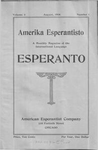 Numero 01, aug (1908)
