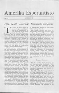 Numero 01, aug (1912)