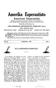 Numero 01, sep (1914)