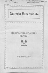 Numero 01, nov (1915)