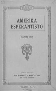 Numero 01, mar (1919)