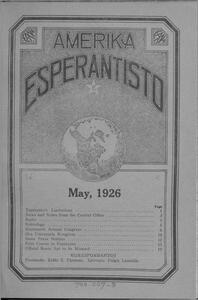Numero 01, maj (1926)