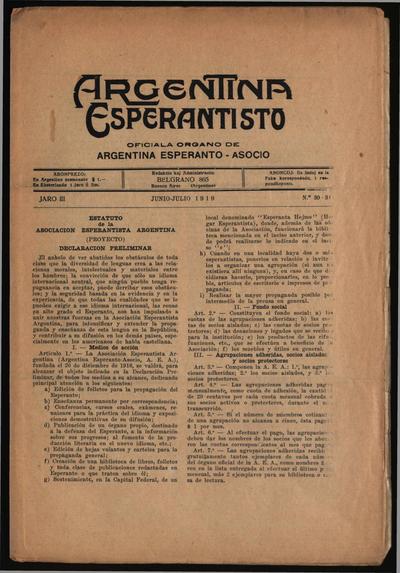 Numero 030-031, jun–jul (1919)