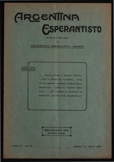 Numero 035, apr–maj (1920)