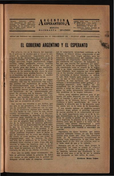 Numero 045-047, feb–mar–apr (1930)
