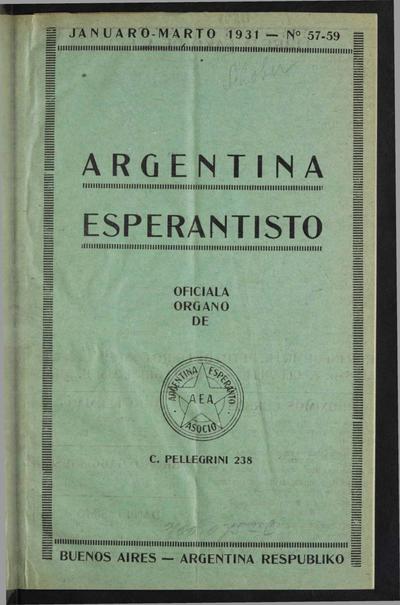 Numero 057-059, jan–feb–mar (1931)
