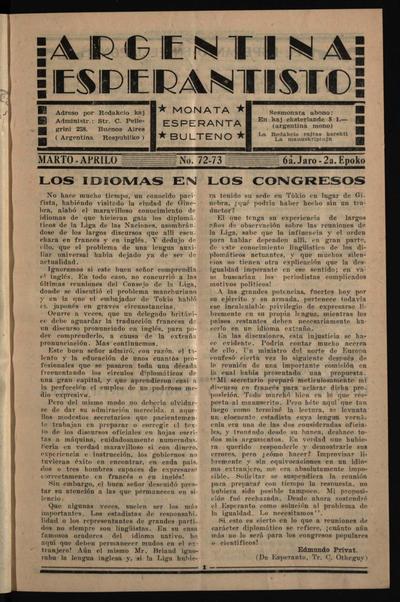 Numero 072-073, mar–apr (1932)