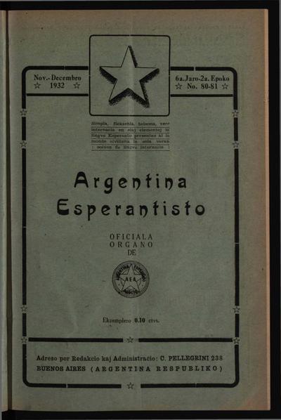 Numero 080-081, nov–dec (1932)