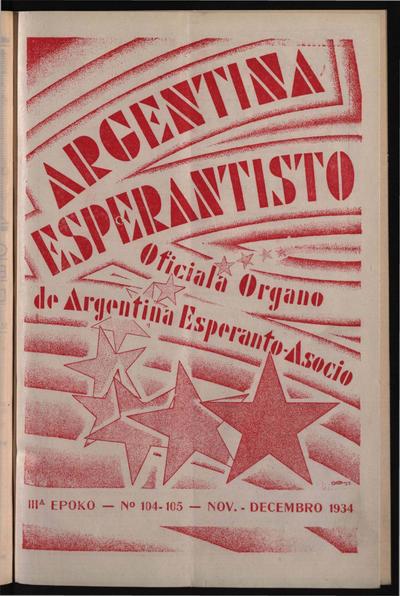 Numero 104-105, nov–dec (1934)