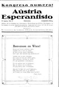 Numero 001, aug (1924)