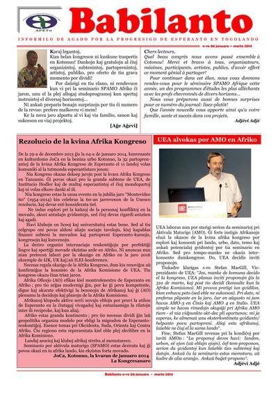 Numero 06, jan–feb–mar (2014)