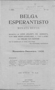Numero 001-002, nov–dec (1908)