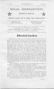 Numero 061, nov (1913)