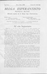 Numero 081-082, nov–dec (1921)