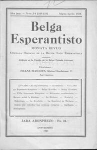 Numero 109-110, mar–apr (1924)