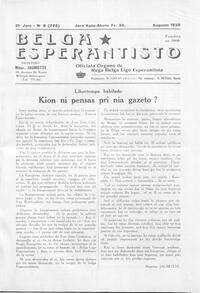 Numero 222, aug (1935)