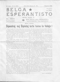 Numero 234, aug (1936)