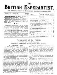 Numero 185, maj (1920)