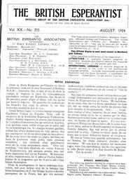 Numero 233, aug (1924)