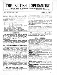 Numero 264, mar (1927)