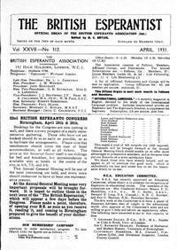 Numero 312, apr (1931)