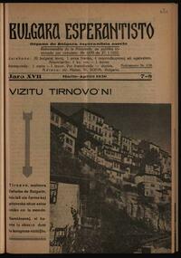 17a Jaro, Numero 07-08, mar–apr (1936)