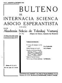 Numero 54, aug–sep–okt (1938)