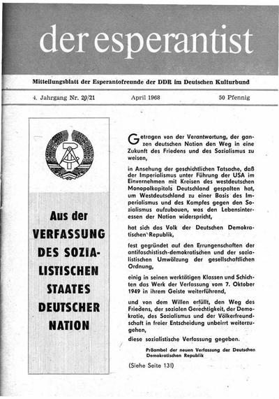 Numero 020-021, apr (1968)