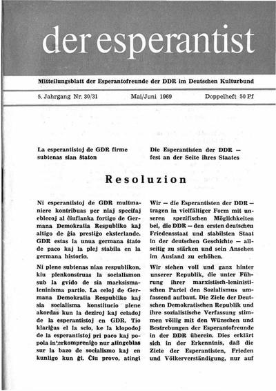 Numero 030-031, maj–jun (1969)