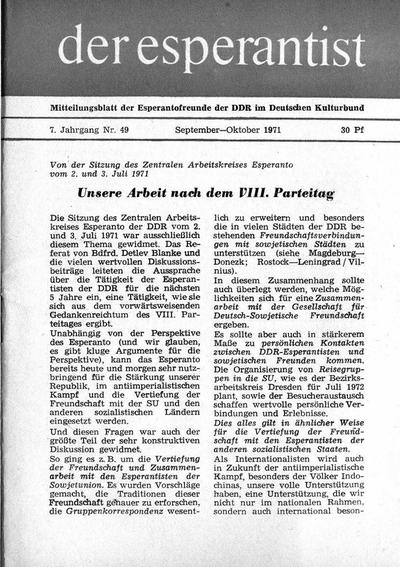 Numero 049, sep–okt (1971)