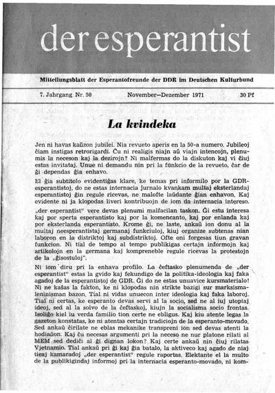 Numero 050, nov–dec (1971)