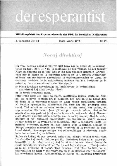 Numero 052, mar–apr (1972)