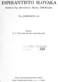 Numero 1, jan (1951)