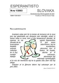 Numero 01 (2003)
