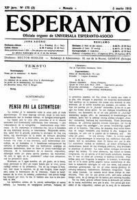 Numero 175, mar5 (1915)
