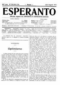 Numero 215-216, jul–aug (1918)