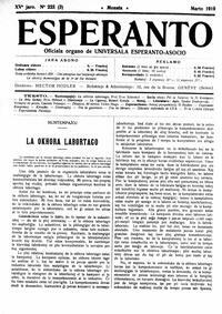 Numero 223, mar (1919)