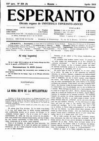 Numero 224, apr (1919)