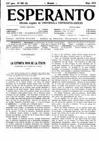 Numero 225, maj (1919)
