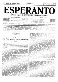 Numero 228-229, aug–sep (1919)