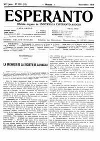 Numero 231, nov (1919)