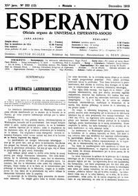 Numero 232, dec (1919)