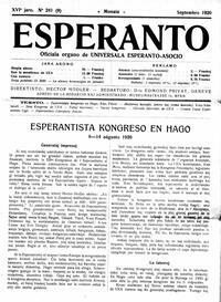 Numero 241, sep (1920)