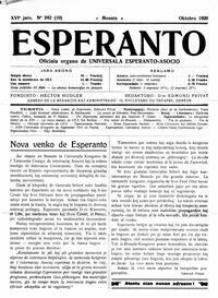 Numero 242, okt (1920)