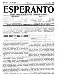 Numero 243, nov (1920)
