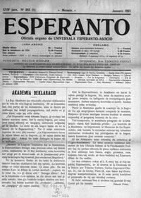 Numero 245, jan (1921)