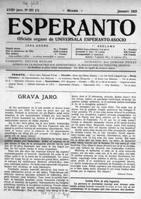 Numero 257, jan (1922)