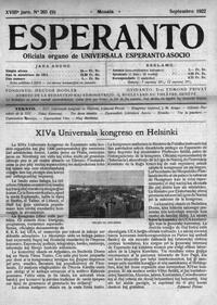 Numero 265, sep (1922)