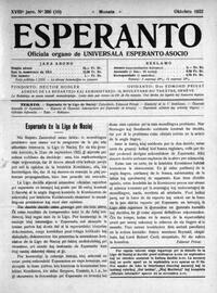 Numero 266, okt (1922)